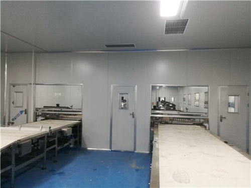 山東濟(jì)南食品廠凈化車間凈化工程裝修施工